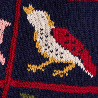 West Yorkshire Spinners - Morris DK - Strawberry Thief Knitted Blanket Kit | Yarn Worx