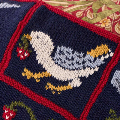 West Yorkshire Spinners - Morris DK - Strawberry Thief Knitted Blanket Kit | Yarn Worx