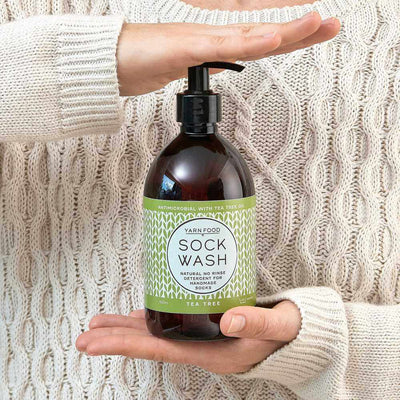 Yarn Food Sock Wash - 500ml - Tea Tree | Yarn Worx