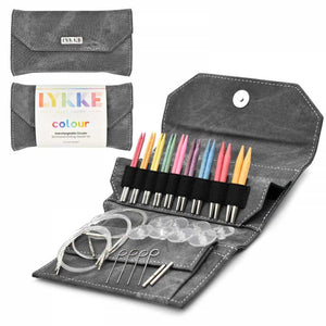 LYKKE - Colour Interchangeable Needle Set - 3.5" (9cm) \ Yarn Worx