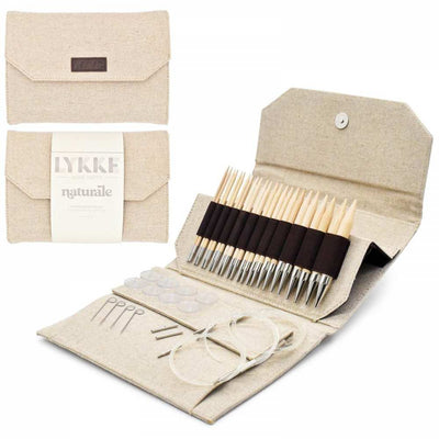 LYKKE - Naturale Interchangeable Needle Set - 5" (13cm) | Yarn Worx