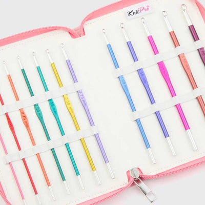KnitPro - Zing Grande Single Pointed Crochet Hook Set | Yarn Worx