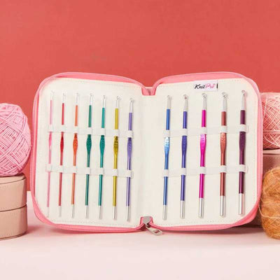 KnitPro - Zing Grande Single Pointed Crochet Hook Set | Yarn Worx