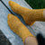 Laine - 52 Weeks of Socks Mustard Socks | Yarn Worx