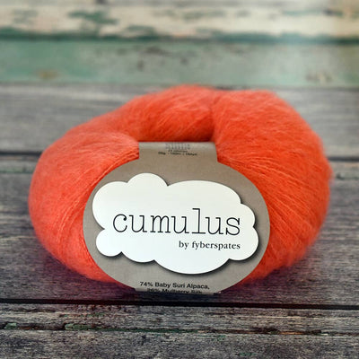 Fyberspates - Cumulus - 25g - Coral | Yarn Worx