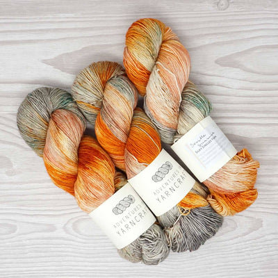 Adventures in Yarncraft - Silky Singles Yarn - 100g - Seville Sunrise | Yarn Worx