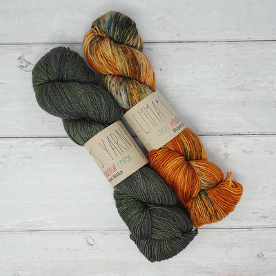 Breathe & Hope Kit - Casapinka’s LYS Day Project - Emma's Yarn Super Silky WITH FREE PATTERN Kale & 10 Questions | Yarn Worx