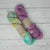 Hug Shot Shawl Kit - Casapinka Pattern - Emma's Yarn Super Silky Happily Ever After & Lilac you a lot | Yarn Worx