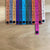 Birdie Parker Designs - Knit Purl Double Wrap Bracelet in hot pink colour | Yarn Worx