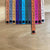 Birdie Parker Designs - Knit Purl Double Wrap Bracelet in orange colour | Yarn Worx