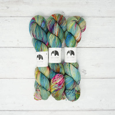 Black Elephant Merino Sock Yarn - Hallucinations | Yarn Worx