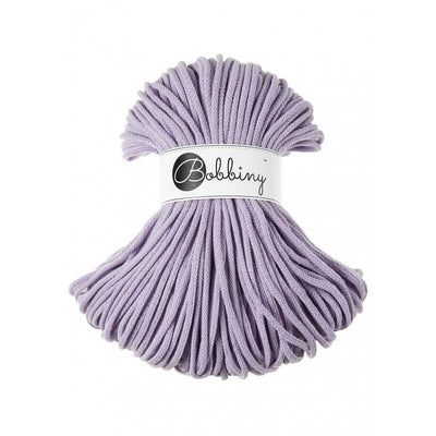 Bobbiny 5mm braided cord - Lavender | Yarn Worx