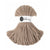 Bobbiny Braided Cotton Cord - Premium 5mm - Sand | Yarn Worx