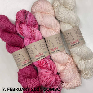 Botanique by Casapinka - Emma's Yarn Super Silky - February 2021 Combo | Yarn Worx