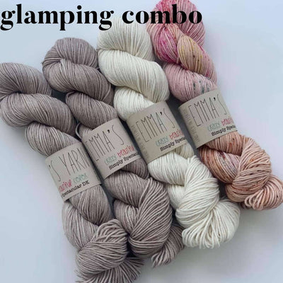 Noncho by Casapinka - Emma's Yarn Simply Spectacular DK in Glamping Combo | Yarn Worx