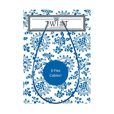 ChiaoGoo - TWIST X-Flex Blue Interchangeable Cables | Yarn Worx