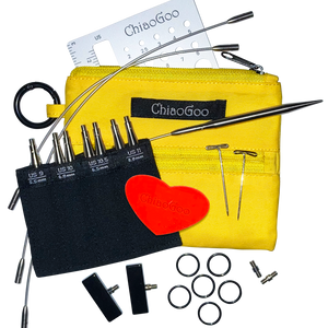 ChiaoGoo - Twist Shorties Interchangeable Needle Set - Large | Yarn Worx