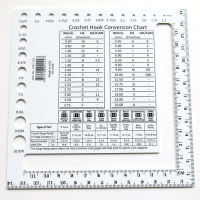 ChiaoGoo - Needle & Swatch Gauge | Yarn Worx