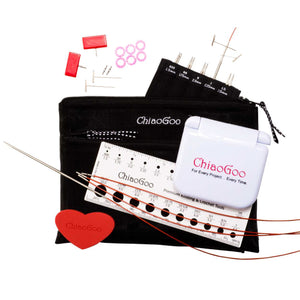 ChiaoGoo - Twist Red MINI Interchangeable Needle Set - 4" | Yarn Worx