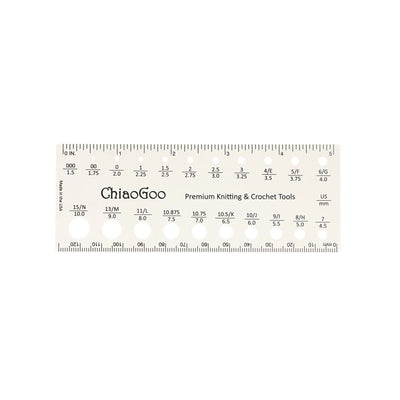 ChiaoGoo - Needle Gauge | Yarn Worx