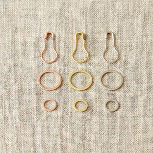 Cocoknits - Precious Metal Stitch Markers | Yarn Worx