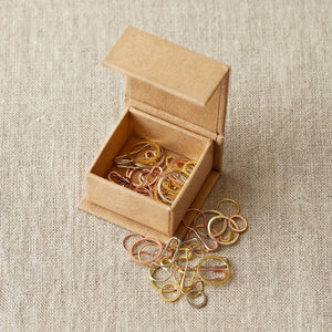 Sparkle Rings Stitch Marker Set for Large Needles, Stitch Markers