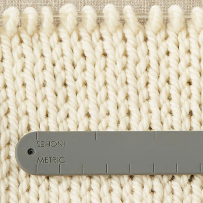 Cocoknits - Makers Keep showing the tape measure which is on the reverse of the bracelet | Yarn Worx