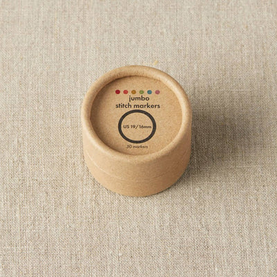 Cocoknits - Jumbo Coloured Ring Stitch Markers | Yarn Worx