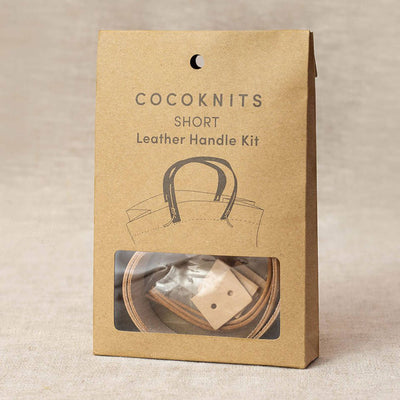Cocoknits - Short Leather Handle Kit | Yarn Worx