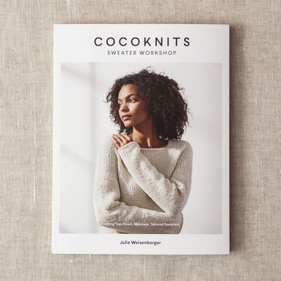 Cocoknits - Sweater Workshop Book showing front cover | Yarn Worx