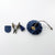 Cohana - Seki Mini Scissors and Mini Drawstring Pouch Set shown in blue | Yarn Worx
