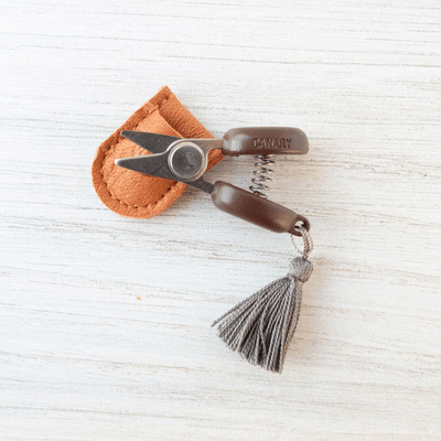 Cohana - Mini Yarn Snips shown in grey | Yarn Worx