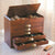 DMC Wooden Collector's Box - includes 500 DMC Stranded Cotton Skeins | Yarn Worx