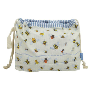 Emma Ball - Bees Drawstring Bag | Yarn Worx