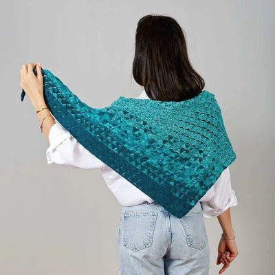 Urth Yarns Dalga Shawl Pattern - Digital Download | Yarn Worx