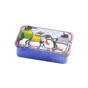 Emma Ball - Penguins in Pullovers Mini Notions Tin | Yarn Worx