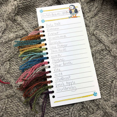 Emma Ball - Woolly Puffins Colour Chart Cards | Yarn Worx