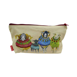 Emma Ball - Sheep in Sweaters Zipped Pouch | Yarn Worx