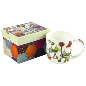 Emma Ball - Crafting Gnomes China Mug with Gift Box | Yarn Worx
