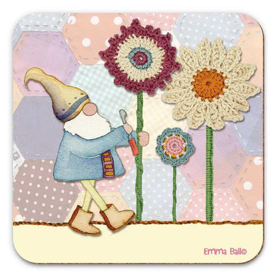 Emma Ball - Crochet Gnome Single Coaster | Yarn Worx