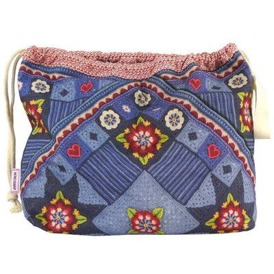 Emma Ball / Janie Crow - Indigo Dreams Drawstring Bag | Yarn Worx