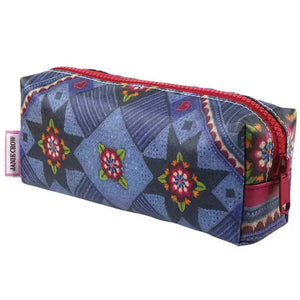 Emma Ball / Janie Crow - Indigo Dreams Zipped Case / Pencil Case | Yarn Worx