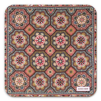 Emma Ball /Janie Crow - Persian Tiles Single Coaster | Yarn Worx