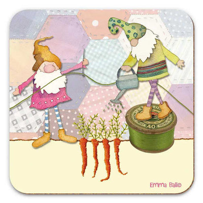 Emma Ball - Sewing Gnome Single Coaster