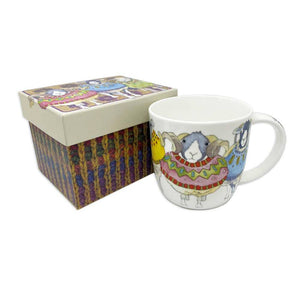 Emma Ball - Sheep in Sweaters Bone China Mug with Gift Box | Yarn Worx