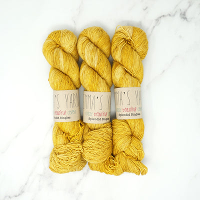 Emma's Yarn - Splendid Singles Yarn - 100g - Buttonwood | Yarn Worx