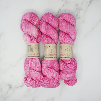 Emma's Yarn - Practically Perfect Sock Yarn - 100g - Barbie Girl | Yarn Worx