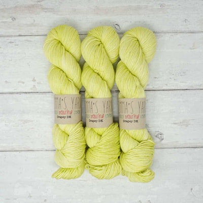 Emma's Yarn - Drapey DK Yarn - 100g - Lemongrass | Yarn Worx