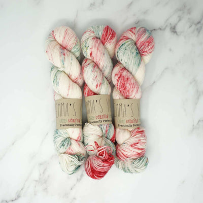 Emma's Yarn - Practically Perfect Sock Yarn - 100g - Christmas Sprinkles | Yarn Worx