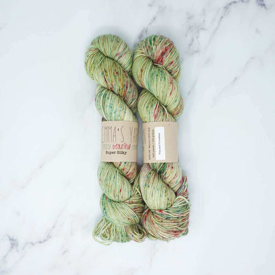 Emma's Yarn - Super Silky - 100g - Pines & Poinsettias | Yarn Worx